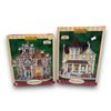 Image 1 : 2 Lemax Lighted Buildings In Original Boxes, Carrington House & Hill N Dale School