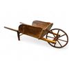 Image 1 : Vintage Pmc Wooden Wheel Barrel With Squirrel Motif
