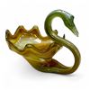 Image 2 : Vintage Hand Bowl Art Glass Swan Bowl
