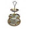 Image 1 : Vintage 3 Tier Weatherby Falconware Porcelain Cake Plate