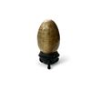 Image 2 : Carved Polished Calcite Crystal Egg On Base