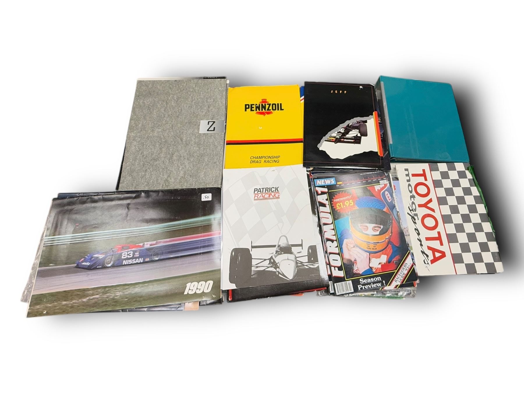 Tote Racing Paper Box Of Racing Paper Ephemera