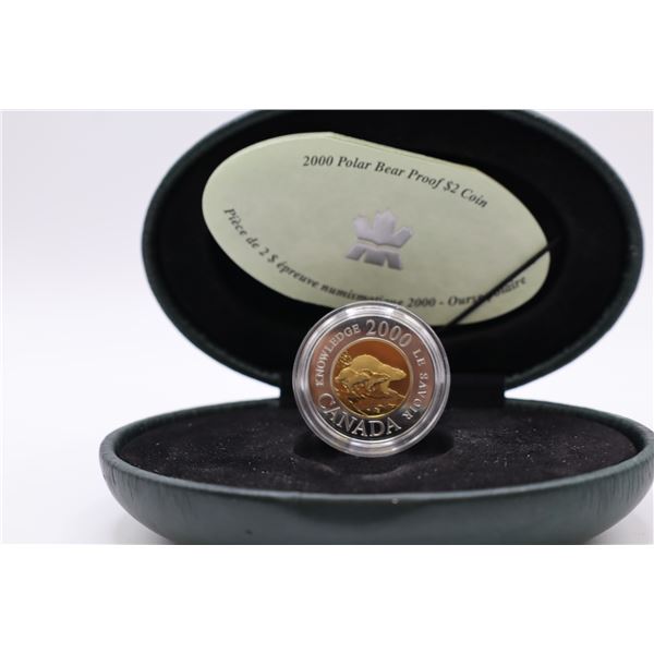 2000 Polar Bear Proof $2