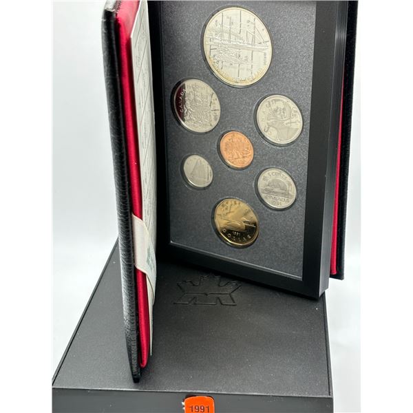 1991 Double Dollar set. Includes scarce $0.25 coin.