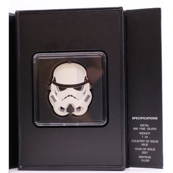 2021 Two Dollars Faces of the Empire 1oz Scout Trooper. Limited to 10000 (tax exempt)
