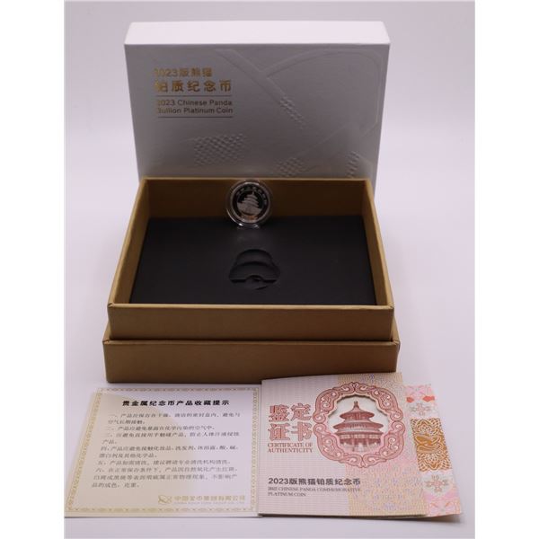 2023 3g platinum panda. (tax exemp)