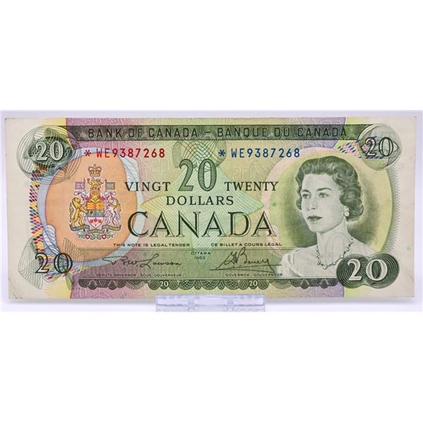 1969 $20 Replacement. *WE9387268
