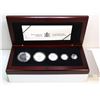 Image 1 : 2003 Silver Maple Leaf Fractional set. (tax exempt)