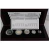 Image 5 : 2003 Silver Maple Leaf Fractional set. (tax exempt)