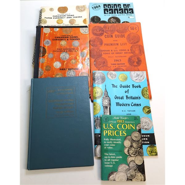 lot of 7 old Coin Guide publications