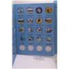 Image 4 : Statehood Quarter Whitmann collection of coloured Quarters