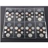 Image 1 : 8 double dollar sets (no silver dollar, plastic insert only)