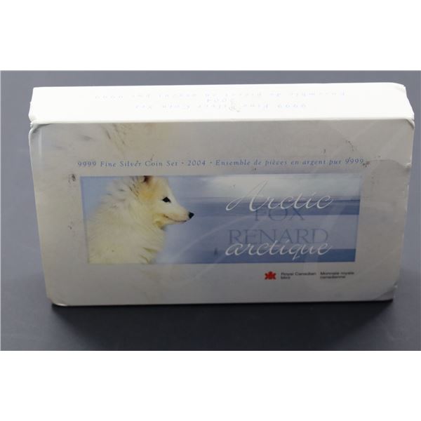 2004 Arctic Fox .9999 silver fractional set (tax exempt)