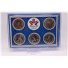 Image 1 : 1978 XI Commonwealth Edmonton Games 5 medallion Third Set