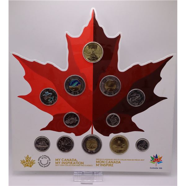2017 Canada 150 Circulation 12-Coin Keepsake Collection