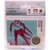 Image 1 : 2010 Vancouver Olympics Biathalon $0.25 in card and sealed