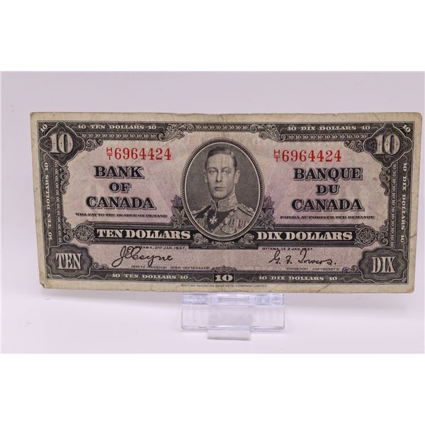 1937 $10 Coyne/Towers H/T6964424