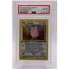 Image 1 : 1999 Pokemon Jungle 1st Edition Clefable-Holo PSA graded 8
