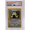 Image 1 : 1999 Pokemon Jungle 1st Edition Snorlax-Holo PSA graded 8