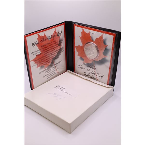 Nicely Packaged 1994 Silver Maple Leaf