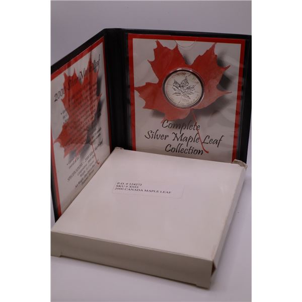 Nicely Packaged 2000 Silver Maple Leaf