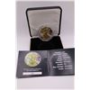 Image 1 : 2015 Beautifully Coloured US States Flags American Silver Eagle, Illinois. Limited to 200 pieces. (t