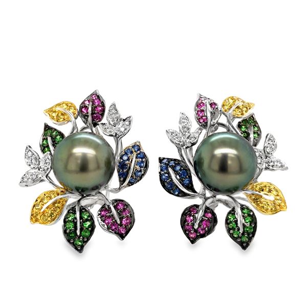 Pearl & Gemstone Earrings