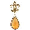 Image 3 : Citrine and Diamond Pendant