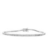 Image 1 : 14K WG Lab Grown Diamond Bracelet 2 CTW