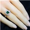 Image 5 : Emerald and Diamond Ring