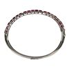 Image 3 : GIA Graded Burmese Ruby & Diamond Bangle