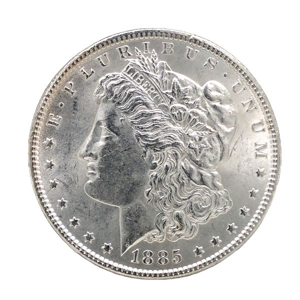 1885 Morgan Silver Dollar UNC