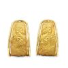 Image 1 : Lion Repousse Earrings