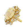Image 2 : Opal and Diamond Statement Ring