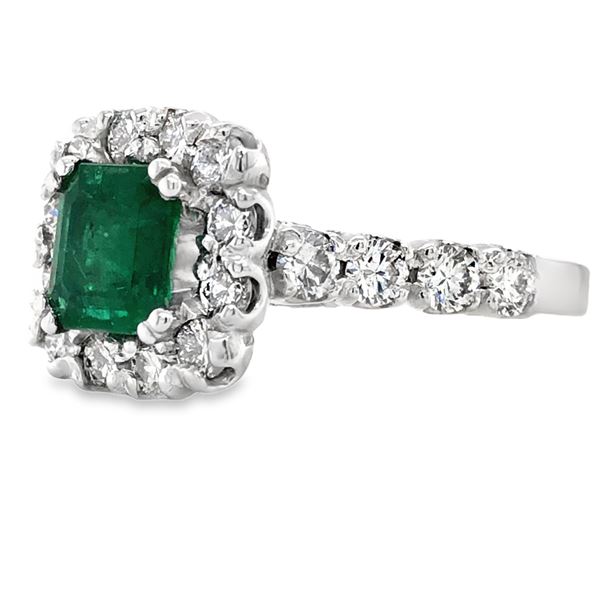 Emerald and Diamond Ring