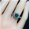 Image 4 : Emerald and Diamond Ring