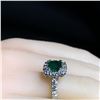 Image 5 : Emerald and Diamond Ring