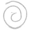Image 4 : 27.47 Carat Diamond Riviere Necklace