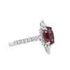 Image 3 : Rubellite Tourmaline & Diamond Ring