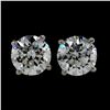 Image 1 : 3 CTW Lab Grown Diamond Earrings