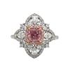 Image 1 : GIA Faint Pink & Colorless Diamond Ring