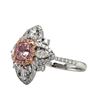 Image 2 : GIA Faint Pink & Colorless Diamond Ring