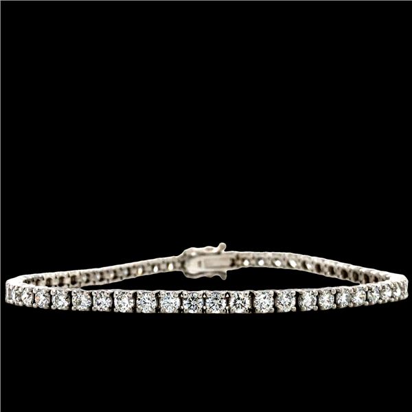 5 CTW Lab Grown Diamond Line Bracelet
