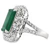 Image 3 : Emerald and Diamond Ring