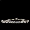 Image 1 : 7.00 CTW Lab Grown Diamond Bracelet