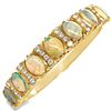 Image 1 : Opal and Diamond Bracelet