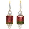Image 1 : Watermelon Tourmaline Earrings