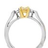 Image 4 : Fancy Yellow Diamond Ring