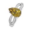 Image 3 : Sphene and Diamond Ring
