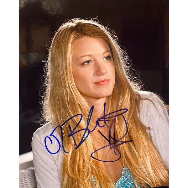 Blake Lively signed photo